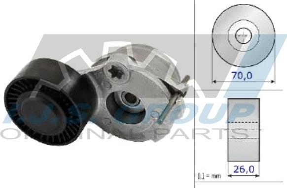 IJS GROUP 93-2453 - Tendicinghia, Cinghia Poly-V autozon.pro