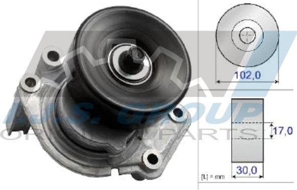 IJS GROUP 93-2406 - Tendicinghia, Cinghia Poly-V autozon.pro