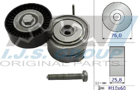 IJS GROUP 93-2419 - Tendicinghia, Cinghia Poly-V autozon.pro