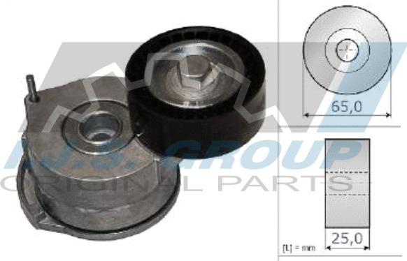 IJS GROUP 93-2414 - Tendicinghia, Cinghia Poly-V autozon.pro