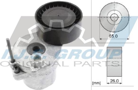 IJS GROUP 93-2485 - Tendicinghia, Cinghia Poly-V autozon.pro