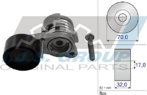 IJS GROUP 93-2436 - Tendicinghia, Cinghia Poly-V autozon.pro