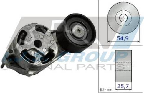 IJS GROUP 93-2470 - Tendicinghia, Cinghia Poly-V autozon.pro