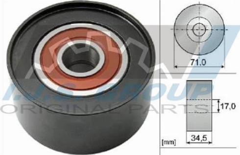 IJS GROUP 93-2088 - Galoppino / Guidacinghia, Cinghia Poly-V autozon.pro