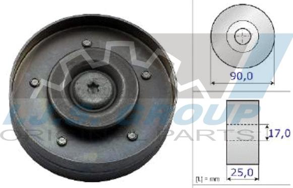 IJS GROUP 93-2158 - Galoppino / Guidacinghia, Cinghia Poly-V autozon.pro