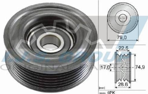 IJS GROUP 93-2165 - Galoppino / Guidacinghia, Cinghia Poly-V autozon.pro