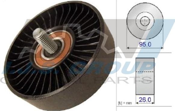 IJS GROUP 93-2135 - Galoppino / Guidacinghia, Cinghia Poly-V autozon.pro