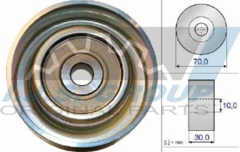 IJS GROUP 93-2172 - Galoppino / Guidacinghia, Cinghia Poly-V autozon.pro