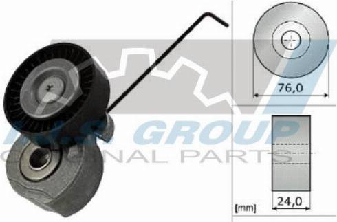 IJS GROUP 93-2393 - Tendicinghia, Cinghia Poly-V autozon.pro