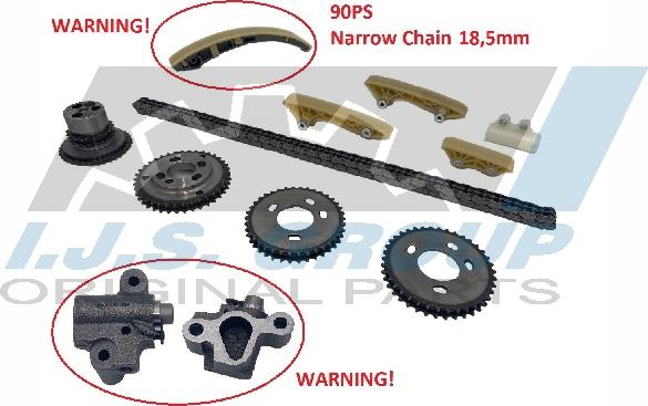 IJS GROUP 40-1021FK - Kit catena distribuzione autozon.pro