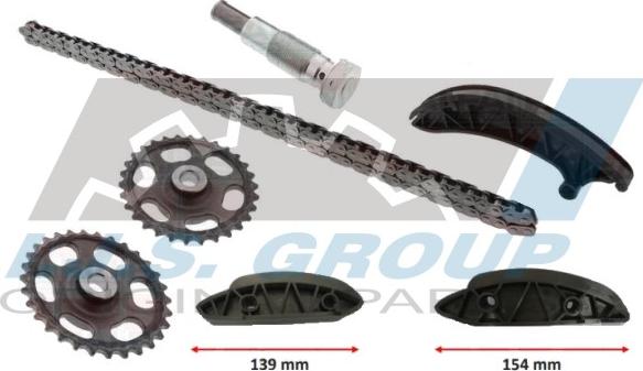 IJS GROUP 40-1236/1237FK - Kit catena distribuzione autozon.pro