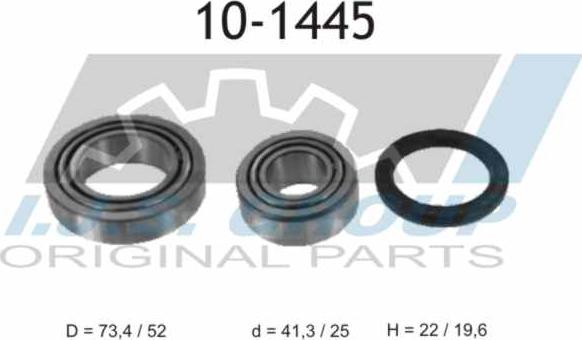 IJS GROUP 10-1445 - Kit cuscinetto ruota autozon.pro