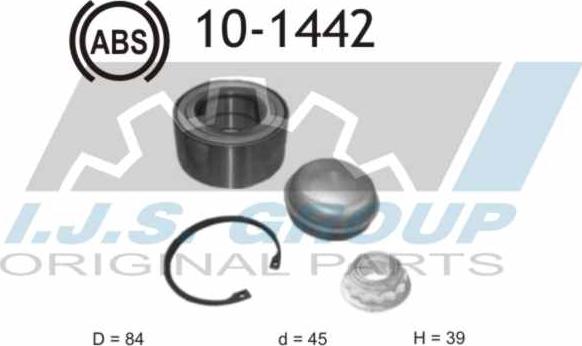 IJS GROUP 10-1442 - Kit cuscinetto ruota autozon.pro