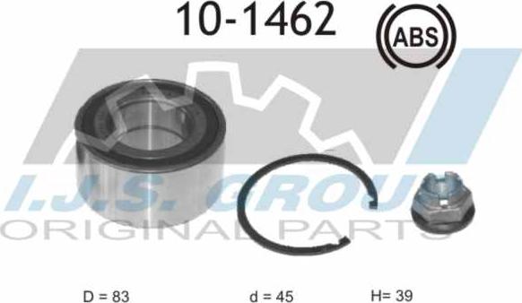 IJS GROUP 10-1462 - Kit cuscinetto ruota autozon.pro