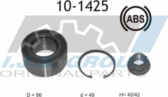 IJS GROUP 10-1425 - Kit cuscinetto ruota autozon.pro