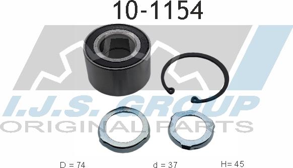 IJS GROUP 10-1154 - Kit cuscinetto ruota autozon.pro