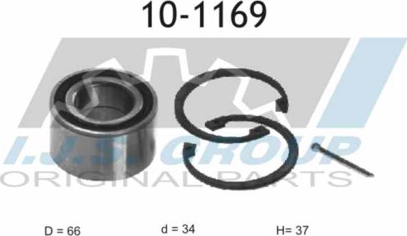 IJS GROUP 10-1169 - Kit cuscinetto ruota autozon.pro