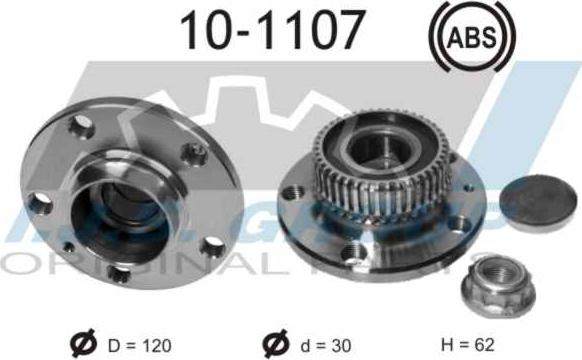 IJS GROUP 10-1107 - Kit cuscinetto ruota autozon.pro