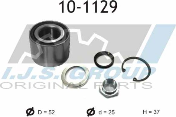 IJS GROUP 10-1129 - Kit cuscinetto ruota autozon.pro