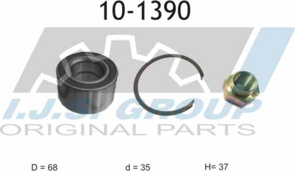 IJS GROUP 10-1390 - Kit cuscinetto ruota autozon.pro