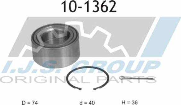 IJS GROUP 10-1362 - Kit cuscinetto ruota autozon.pro