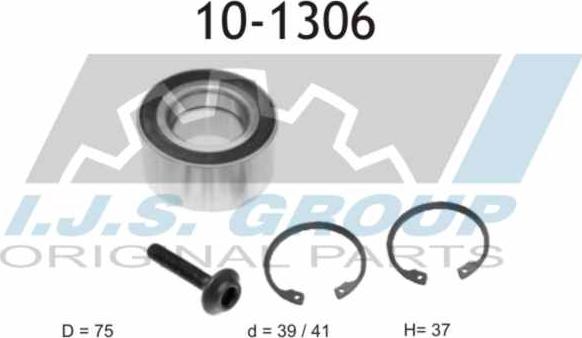 IJS GROUP 10-1306 - Kit cuscinetto ruota autozon.pro