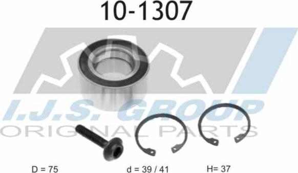 IJS GROUP 10-1307 - Kit cuscinetto ruota autozon.pro