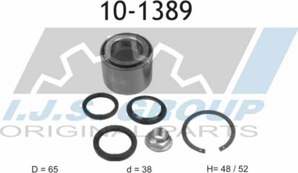 IJS GROUP 10-1389 - Kit cuscinetto ruota autozon.pro