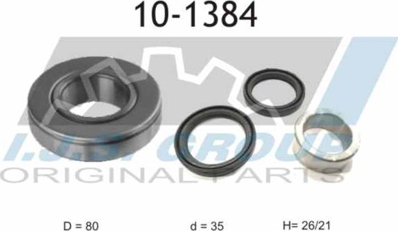 IJS GROUP 10-1384 - Kit cuscinetto ruota autozon.pro