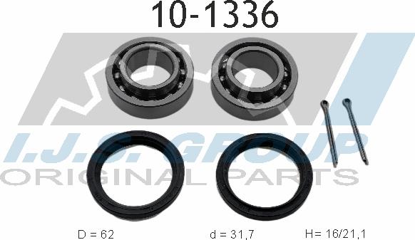 IJS GROUP 10-1336 - Kit cuscinetto ruota autozon.pro