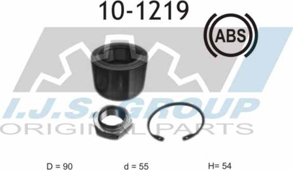 IJS GROUP 10-1219 - Kit cuscinetto ruota autozon.pro