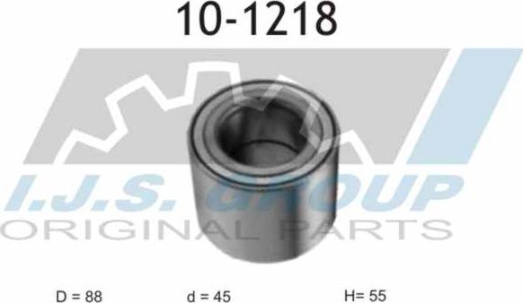 IJS GROUP 10-1218 - Kit cuscinetto ruota autozon.pro