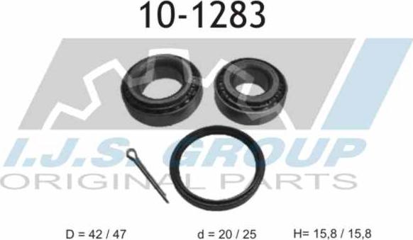 IJS GROUP 10-1283 - Kit cuscinetto ruota autozon.pro