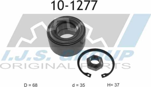 IJS GROUP 10-1277 - Kit cuscinetto ruota autozon.pro