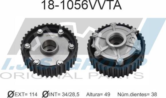 IJS GROUP 18-1056VVTA - Regolatore albero a camme autozon.pro