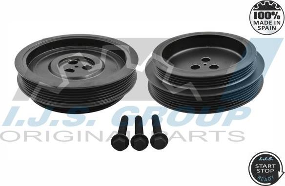 IJS GROUP 17-1115SET - Puleggia cinghia, Albero a gomiti autozon.pro