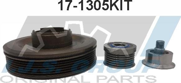 IJS GROUP 17-1305KIT - Puleggia cinghia, Albero a gomiti autozon.pro