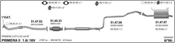 Imasaf 558000050 - Impianto gas scarico autozon.pro