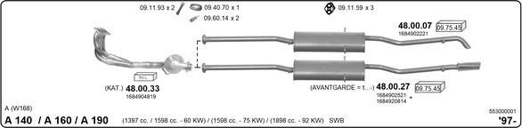 Imasaf 553000001 - Impianto gas scarico autozon.pro