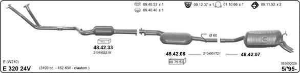 Imasaf 553000029 - Impianto gas scarico autozon.pro