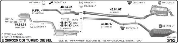 Imasaf 553000226 - Impianto gas scarico autozon.pro