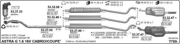 Imasaf 561000102 - Impianto gas scarico autozon.pro