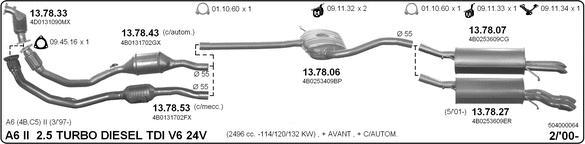 Imasaf 504000064 - Impianto gas scarico autozon.pro