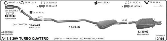 Imasaf 504000034 - Impianto gas scarico autozon.pro