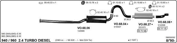 Imasaf 586000092 - Impianto gas scarico autozon.pro