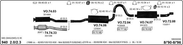 Imasaf 586000088 - Impianto gas scarico autozon.pro