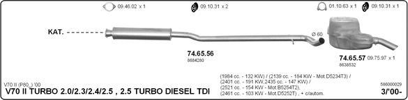 Imasaf 586000029 - Impianto gas scarico autozon.pro