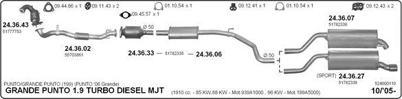 Imasaf 524000110 - Impianto gas scarico autozon.pro