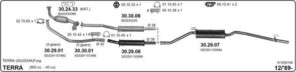 Imasaf 573000106 - Impianto gas scarico autozon.pro