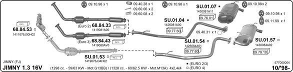 Imasaf 577000004 - Impianto gas scarico autozon.pro